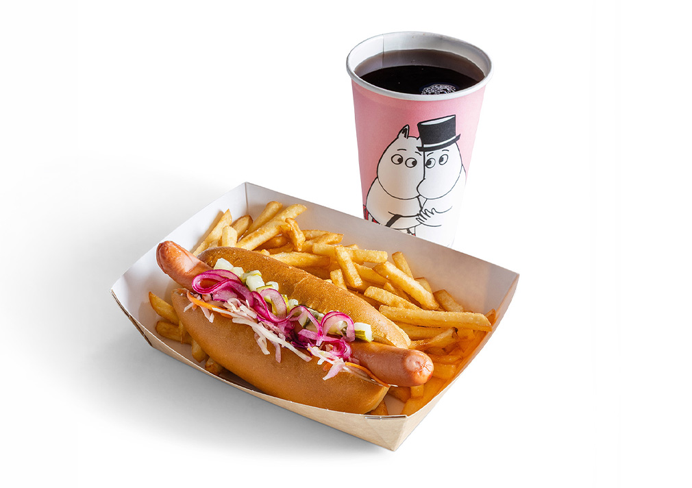 Haisulin Herkku hot dog ateria