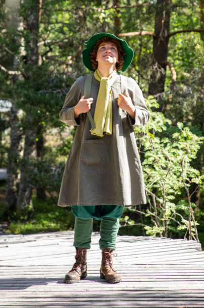 Snufkin in the woods